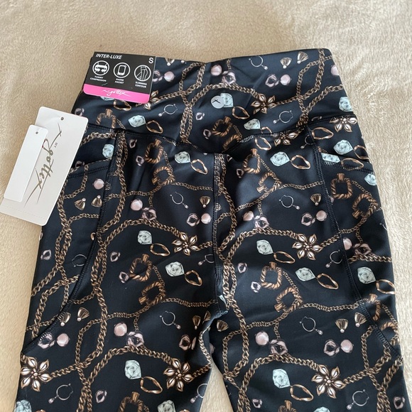 X by Gottex Chain Link Ankle Leggings - Size S - Picture 4 of 11